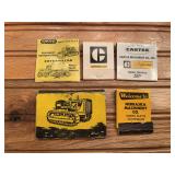 (5) Caterpillar Matchbooks
