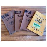 (4) Caterpillar Manuals