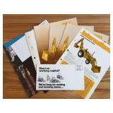 (8) IH Backhoe Sales Literature