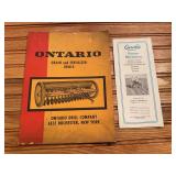 (2) Ontario + Eureka Sales Literature
