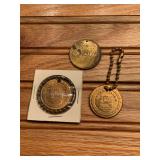 (3) Caterpillar Charms