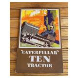 1930 Caterpillar Ten Crawler Sales Literature