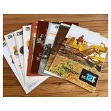 (9) Caterpillar Grader Sales Literature