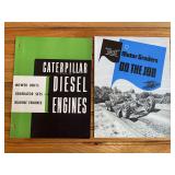 (2) Caterpillar Motor Grader + Engine Sales Literature