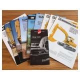 (10) Caterpillar Excavator Sales Literature