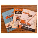 (3) Schield Bantam Sales Literature