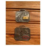 (2) P&H Watch Fobs