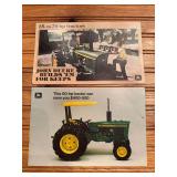 (2) John Deere Tractor Sales Literature