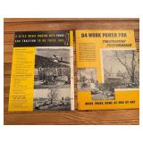 (2) Caterpillar Crawler Sales Literature