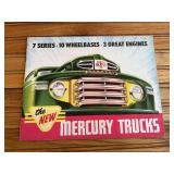 Mercury Truck Sales Literature