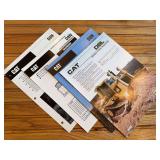 (4) Caterpillar D8 Crawler Sales Literature.