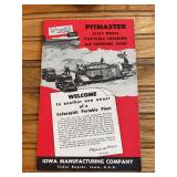 Reuhl Cedarapids Pitmaster Toy Literature