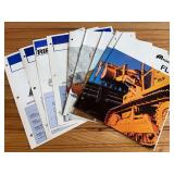 (9) Fiat-Allis Crawler Loader Sales Literature