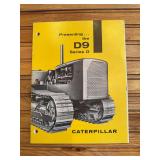 1955 Caterpillar D9 Crawler Sales Literature