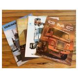 (4) GMC Truck Sales Literature