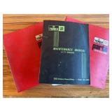 (3) Terex Manuals