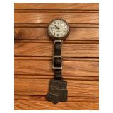 Caterpillar Crawler Watch Fob with Watch