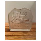 Crothers Crawler Glass Paperweight