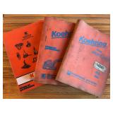 (3) Koehring Manuals