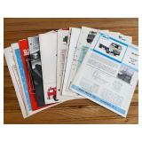 (10) Mack Truck Sales Literature