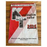 MM Twin City Kombination Tractor Sales Literature