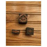 (3) International Truck Printer Blocks