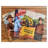 (3) Caterpillar Maintenance Guide + Operator Handbooks