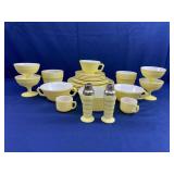 Yellow Hazel Atlas Dishes