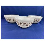 Pyrex Early American Mixing Bowls