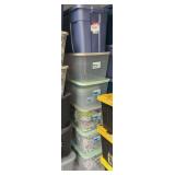 (6) Storage Totes