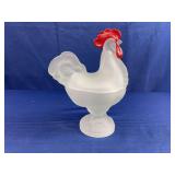 Westmoreland Standing Rooster Candy Dish