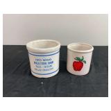 (2) Red Wing Stoneware Crocks