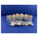 Anchor Hocking Salt & Pepper Shakers, Milk Glass Canisers, and Lids