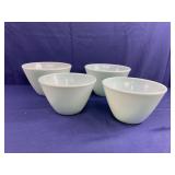 Fire King Turquoise Blue Mixing Bowls