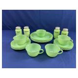 Anchor King & Fire King Jadeite