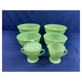 Anchor King & Fire King Jadeite