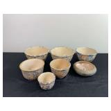 (7) Red Wing Stoneware Bowls