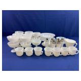 White Hazel Atlas Dishes