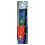 (6) Storage Totes