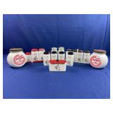 Tipp City Milk Glass Shakers and More