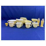 Yellow Hazel Atlas Dishes