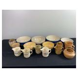 (16) Pieces of Assorted Stoneware