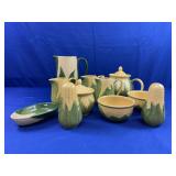 Shawnee Corn King Pottery Set