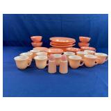 Pink Hazel Atlas Dishes