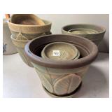 7+ Assorted Stone Flower Pots
