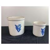 (2) Western Stoneware Crocks: 3-Gallon & 1-Gallon