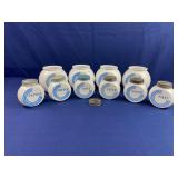 Anchor Hocking Grease Jars and Shakers