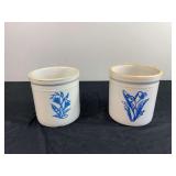 (2) Western Stoneware Crocks: 1-Gallon & 1-Gallon