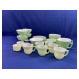 Green Hazel Atlas Dishes