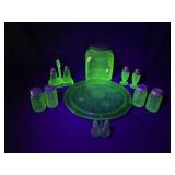 Assorted Uranium Glass